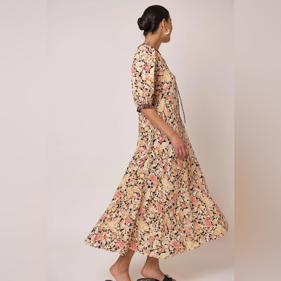 NWT Rixo Hanna Midi Dress - Picture 2 of 4